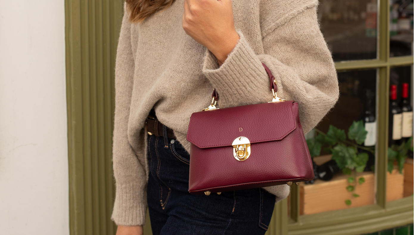 The Lucinda Top Handle Bag
