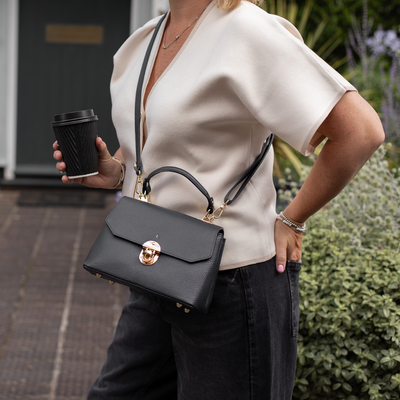 The Lucinda Top Handle Bag