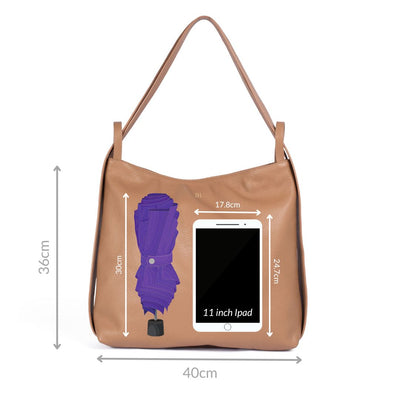 The Ellen 2-in-1 Backpack and Tote Bag