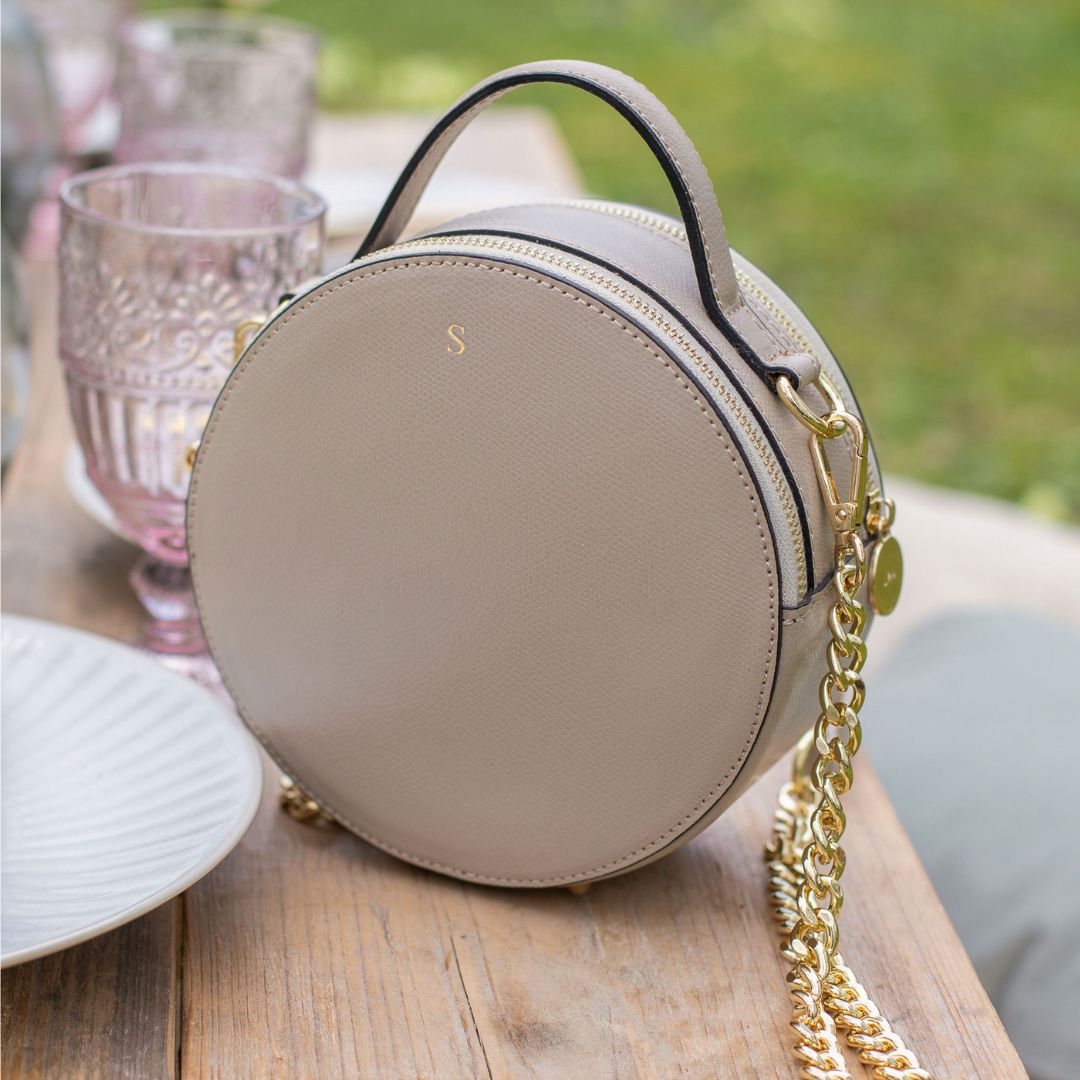 Michael kors round bag deals