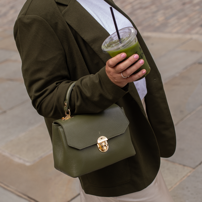 The Lucinda Top Handle Bag