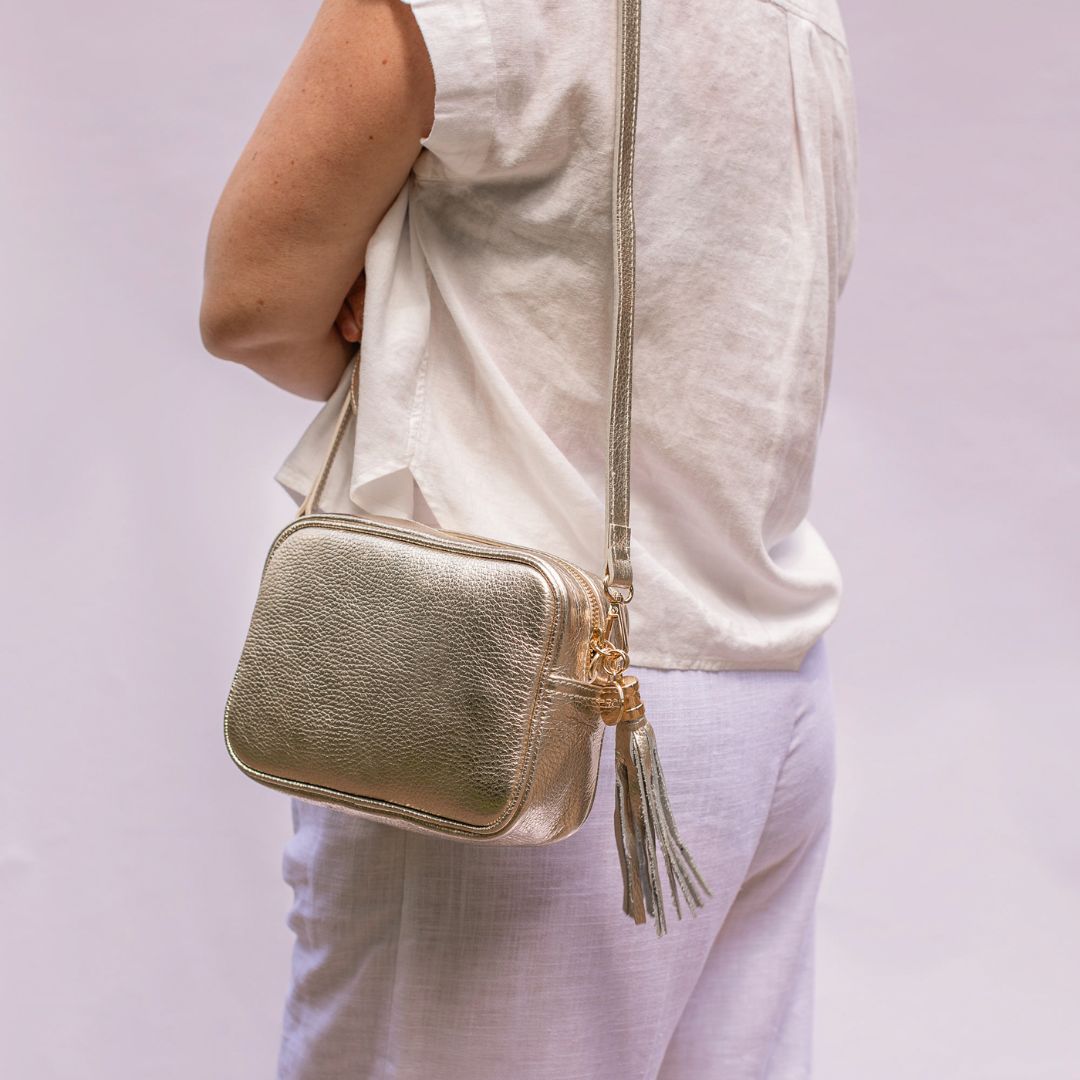 Leather Lady Cross Body Bag