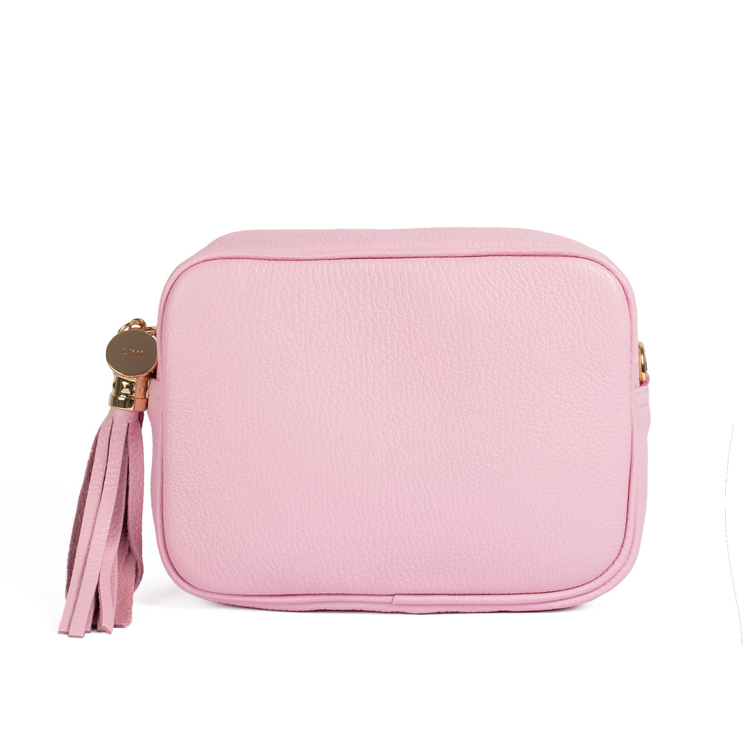 Baby pink cross body bag best sale