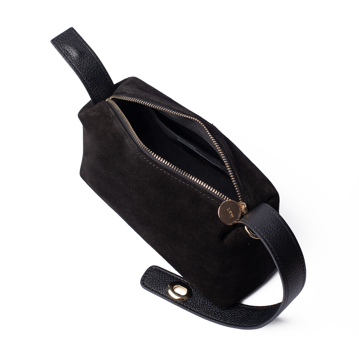 Ruby Suede Top Handle Bag