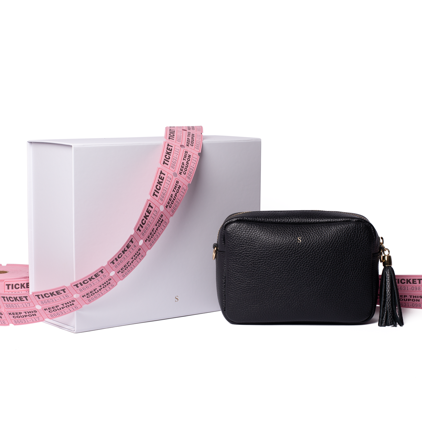 Black Zip Cross Body October Bundle