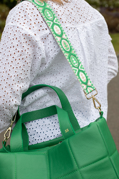 Patterned Bag Straps