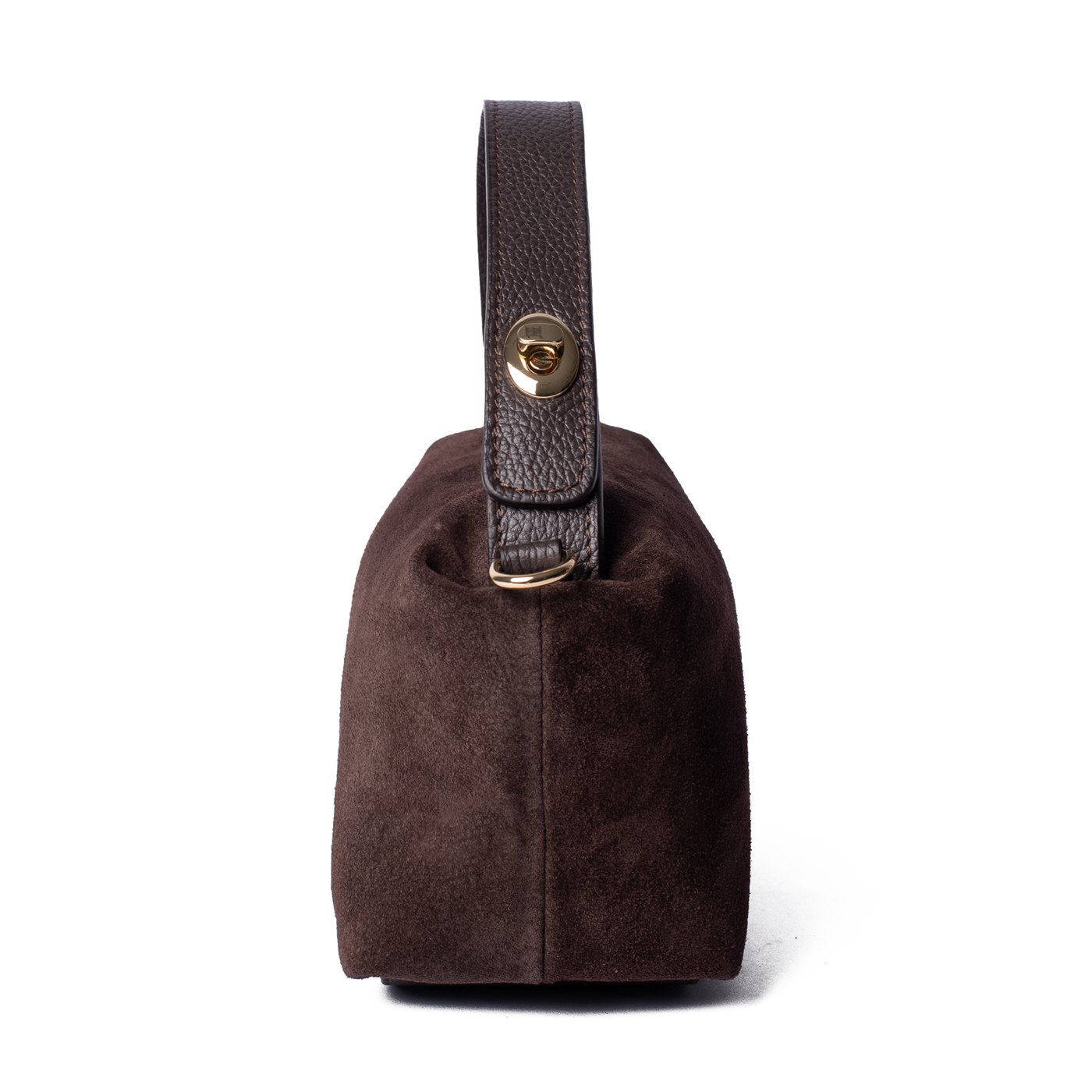 Ruby Suede Top Handle Bag