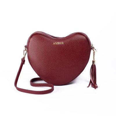 Burgundy Ella Heart Bag Black Friday Bundle
