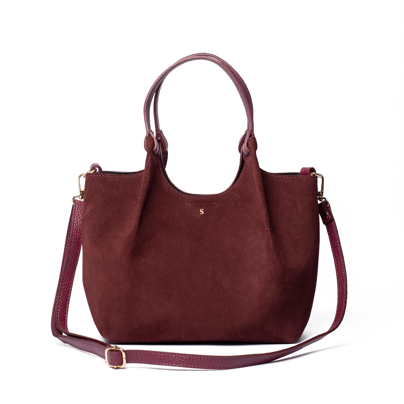 Suede Little Lily Tote Bag