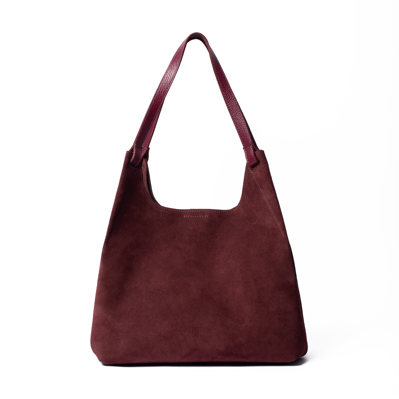 Suede Lily Tote Bag