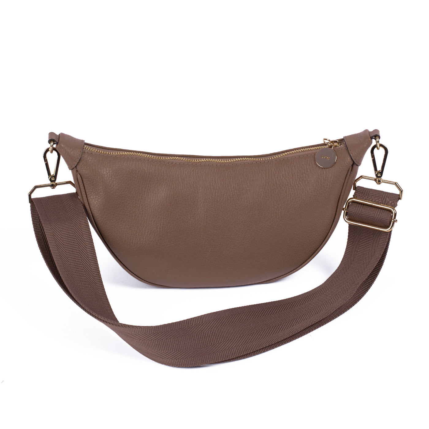 Chocolate Fleur Hip Bag
