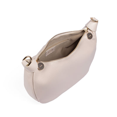 Cream Flora Messenger Bag