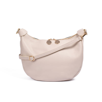 Cream Flora Messenger Bag