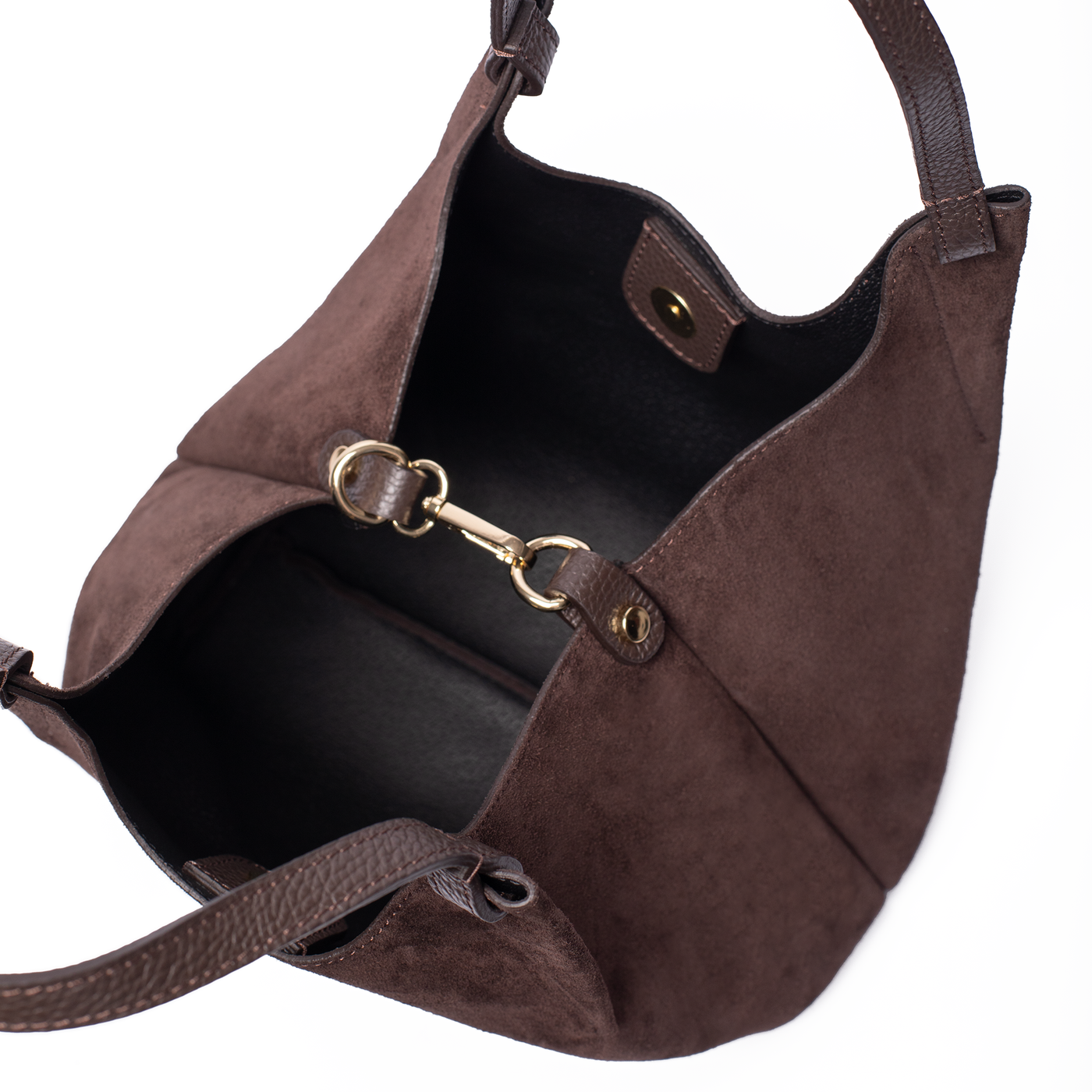 Suede Little Lily Tote Bag