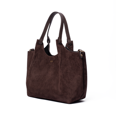 Suede Little Lily Tote Bag