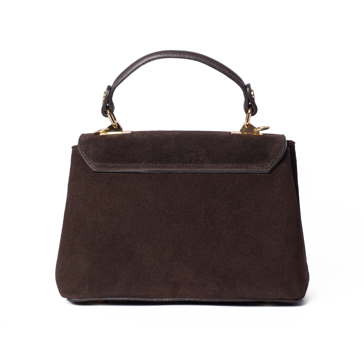 Suede Lucinda Top Handle
