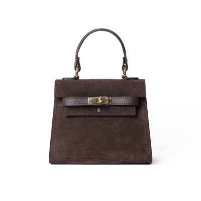 Suede Polly Top Handle