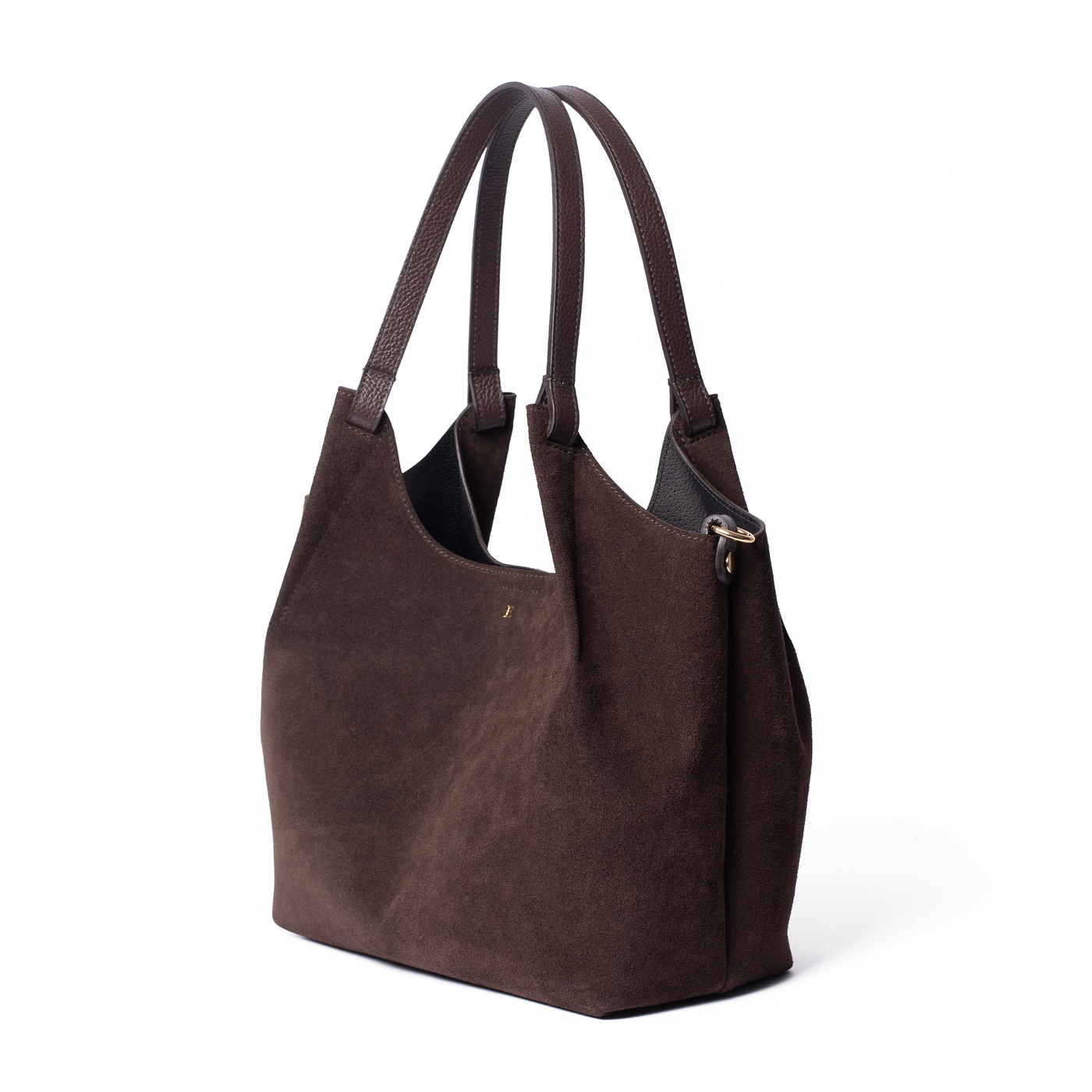 Suede Lily Tote Bag