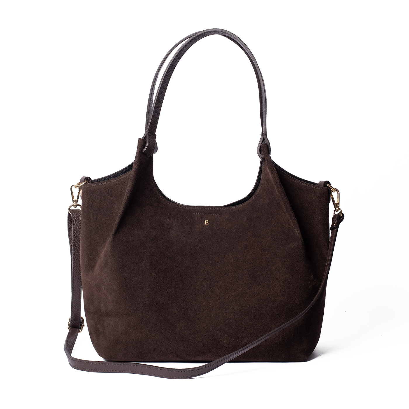 Suede Lily Tote Bag