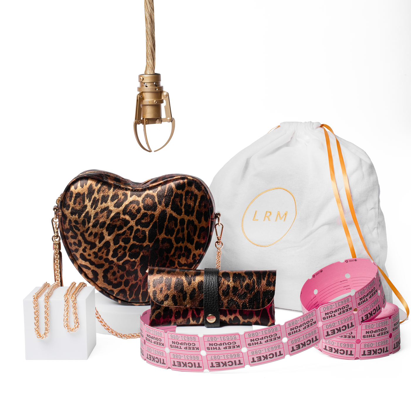 Leopard Ella Heart Bag October Bundle
