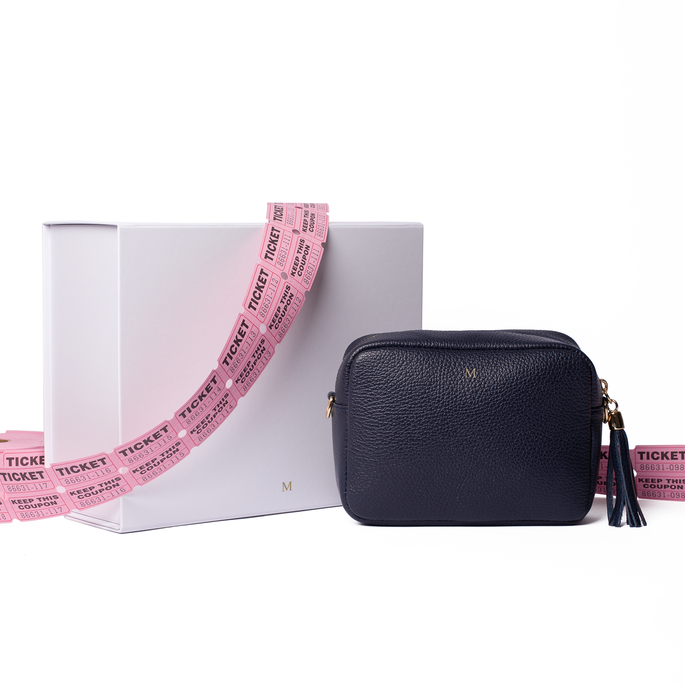 Navy Zip Cross Body October Bundle