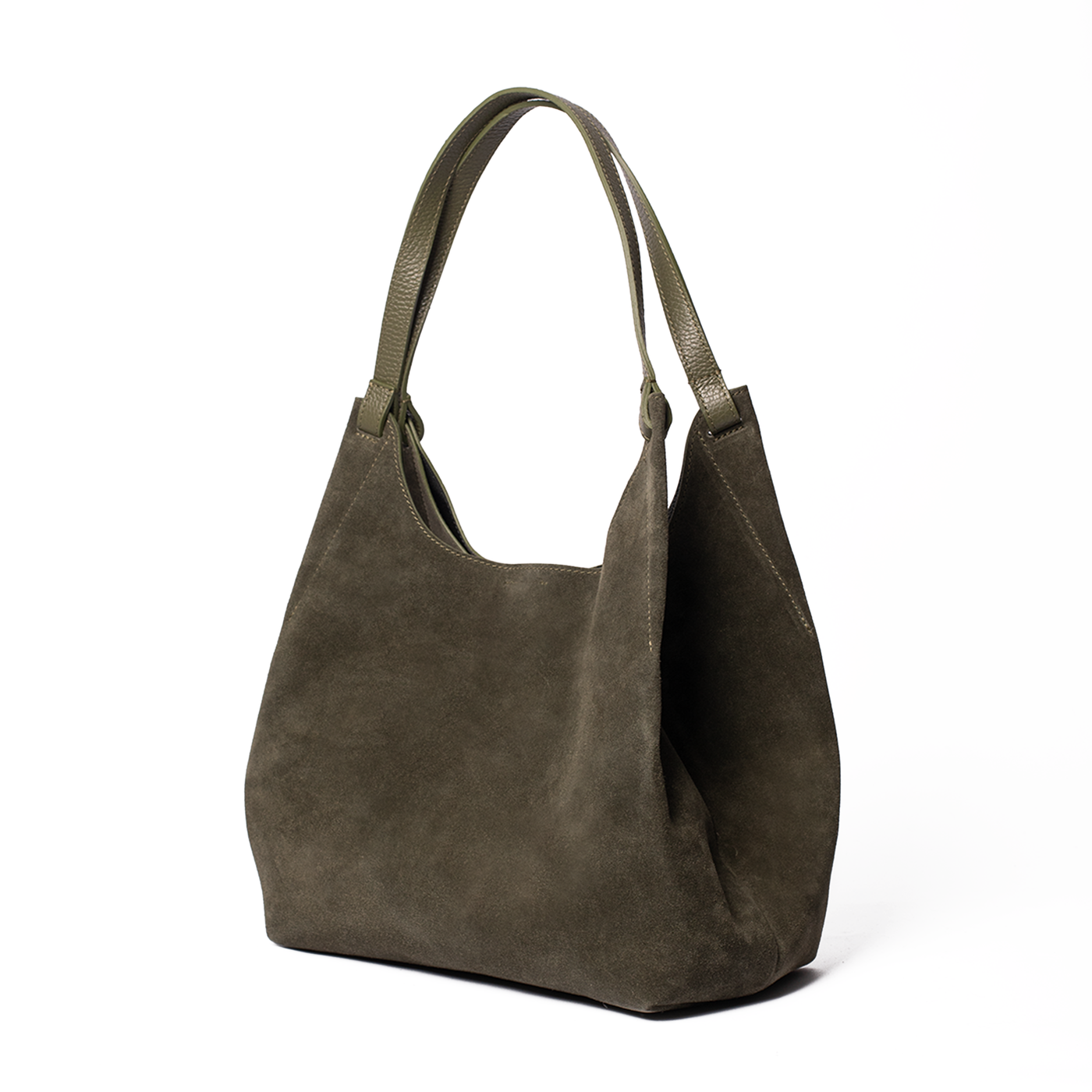 Suede Lily Tote Bag