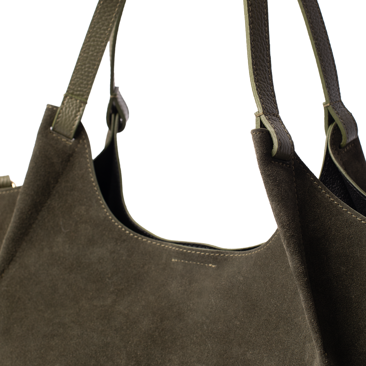 Suede Lily Tote Bag