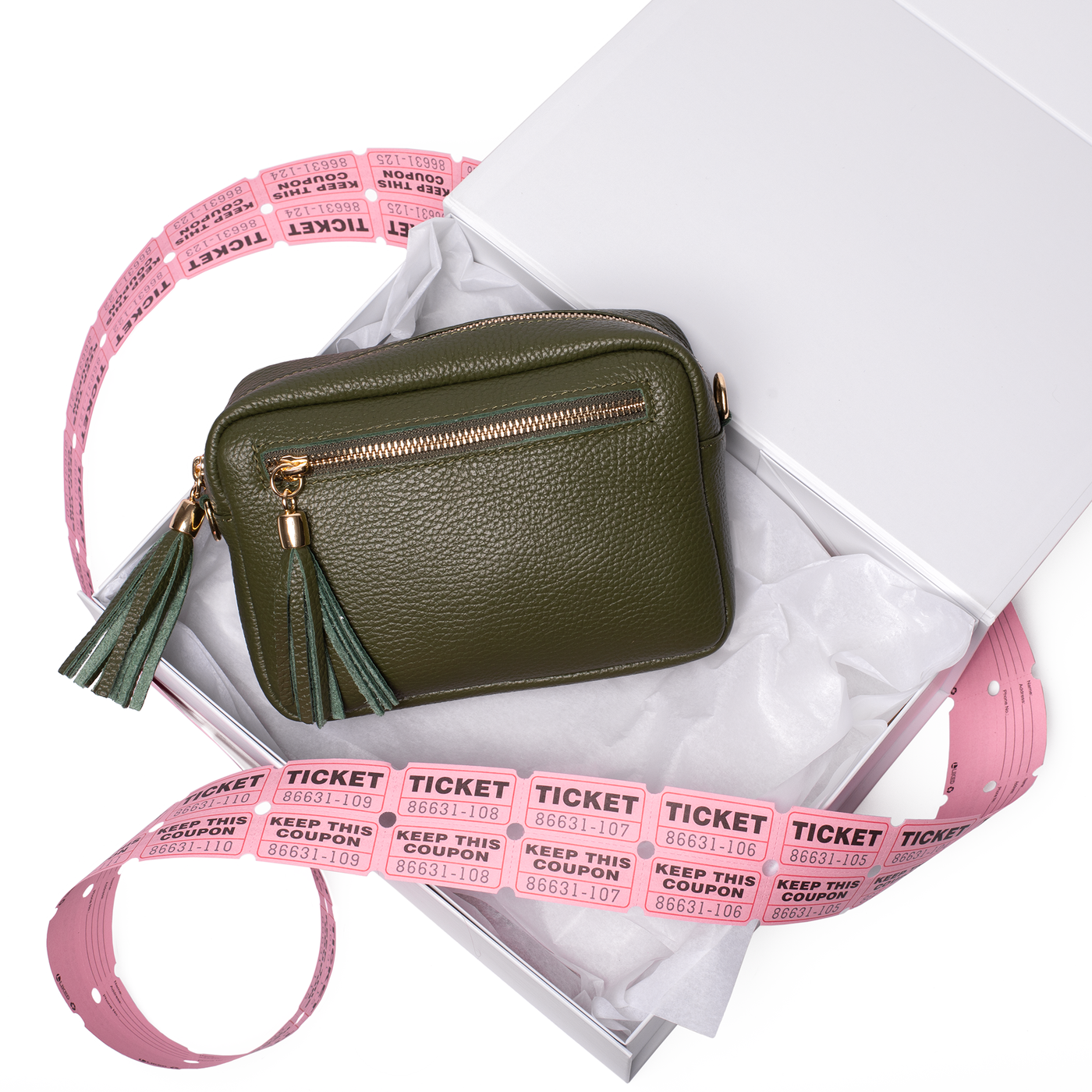 Olive Zip Cross Body October Bundle