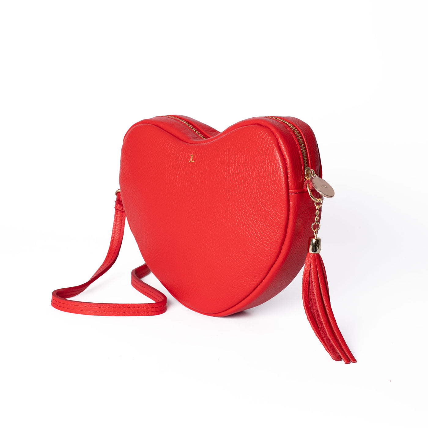 Red Ella Heart Bag & Keyring Gift Set