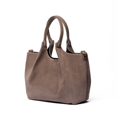 Suede Little Lily Tote Bag