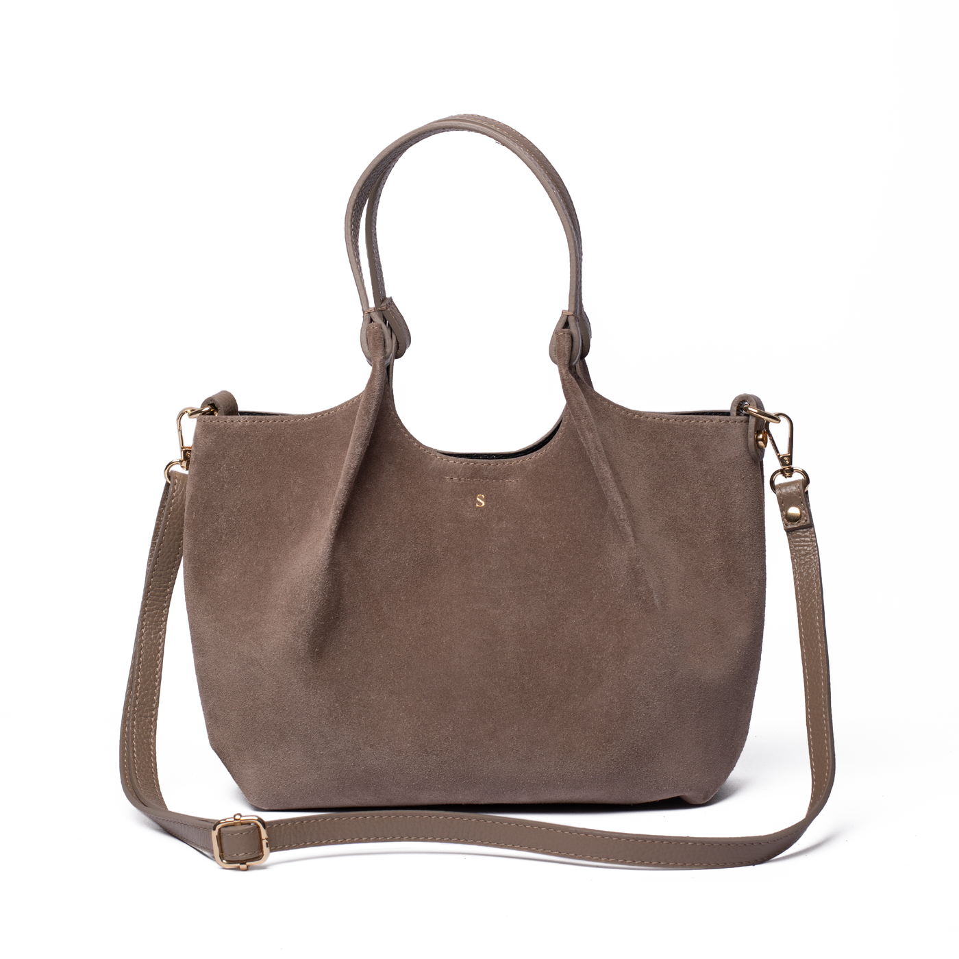 Suede Little Lily Tote Bag