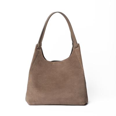 Suede Lily Tote Bag