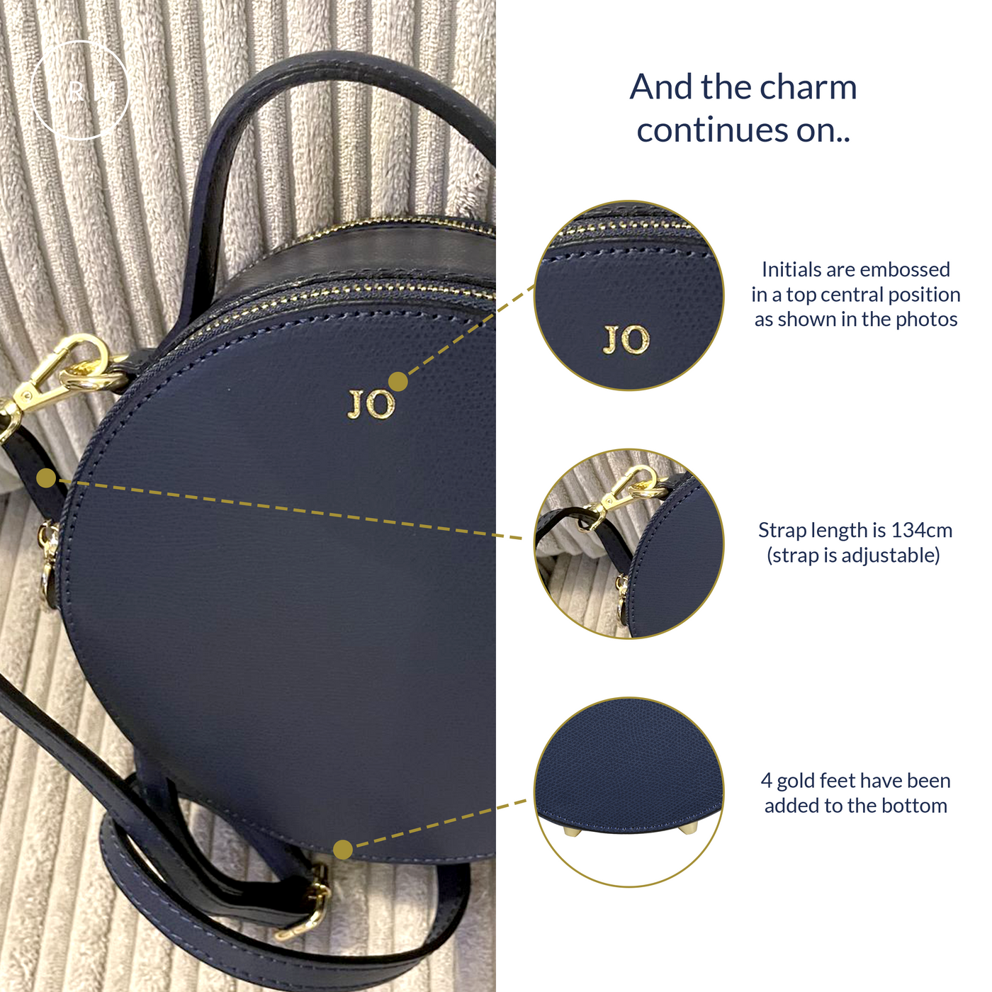 The Rosie Circle Bag LRM