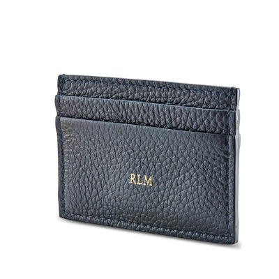 Card Holder Pebbled Leather - LRM